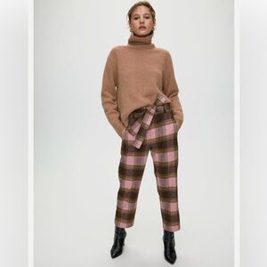 WILFRED Wool Blend Tie-Front Pants Size 2